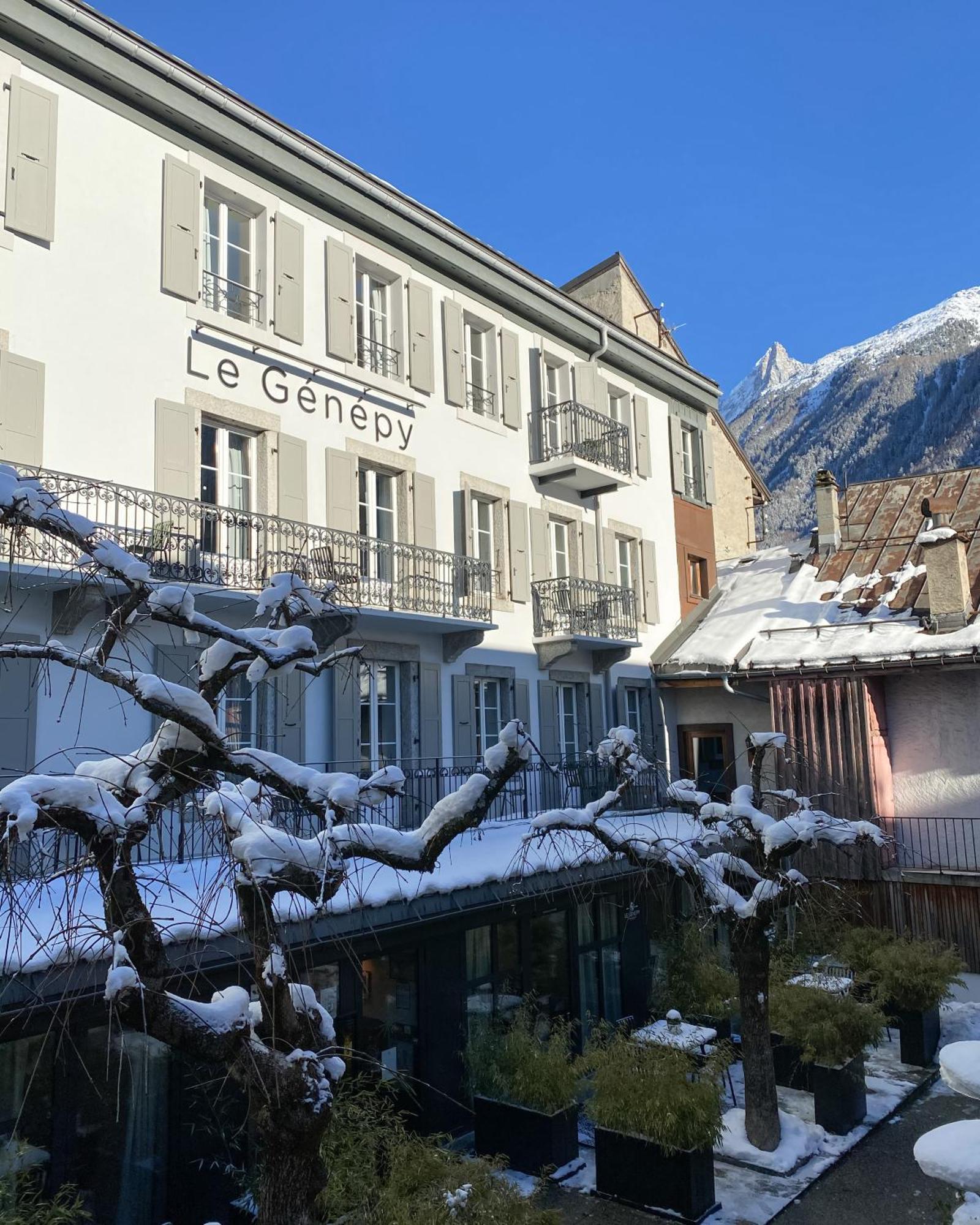 Le Genepy - Appart'Hotel De Charme Chamonix Zewnętrze zdjęcie