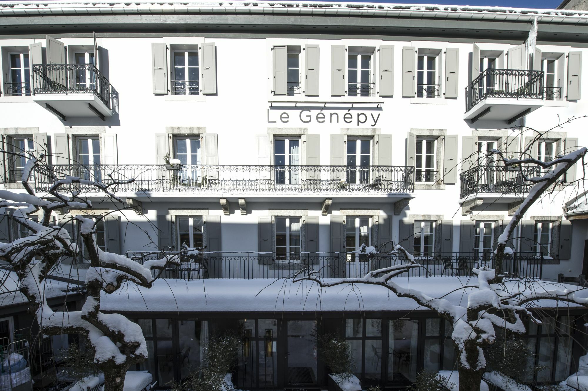 Le Genepy - Appart'Hotel De Charme Chamonix Zewnętrze zdjęcie